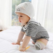 아기 무릎 보호대 돌선물 출산 유아 조카돌, 무릎보호대블루