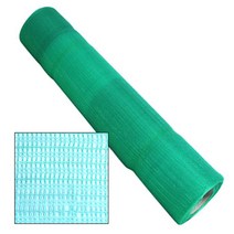 휘장망 녹색 2m x 50m 분진망 비계망 리셀망 낙하물 추락 방지 농작물 농업용 먼지 건설 건축 안전 용품, 1개