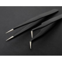 셀프 핀셋 집게 속눈썹연장집게 파츠 다용도핀셋 정밀, 1개, C형