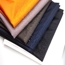 퀼트가게두꺼운 옥스포드 방수 UV코팅 캠핑 가방 타프 천 원단, 오렌지