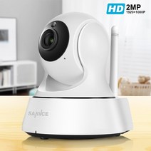 문앞cctv 실내외 스마트 SANNCE 1080P 풀 HD 미니 무선 Wi-Fi 카메라 Sucurity IP CCTV 카메라 Wifi 네트워크 감시 스마트 야간 홈cctv, 1080P 1m 케이블 포함, 협력사, EU 플러그