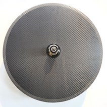 인치 카본 디스크 휠 자전거 카본 로드트랙고정 디스크 브레이크 휠, 전방 로드휠 디스크, 1개