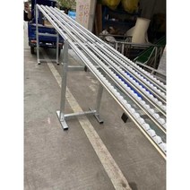 창고 컨베어 콤베어 화물 컨베이어 운반 상하차 벨트, 폭 60cm 바퀴 6열, 1개