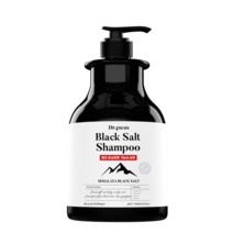 [2+1탈모완화샴푸] 닥터퓨어스 블랙솔트 지루성 두피염 비듬 약산성 천연 탈모 샴푸, 1. 블랙솔트샴푸 500ml, 1개