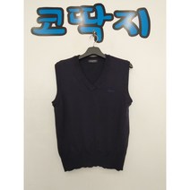 남02509 인디안정품 추동 브이넥니트조끼 골프웨어 중고구제 코딱지구제