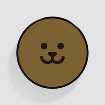 플라톡 도리 얼굴 고급형 블랙, 1개, 색상