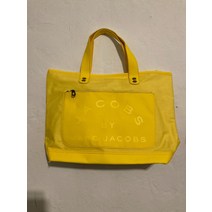 마크제이콥스 미디엄 썸머 토트백옐로우 레더 시그니처