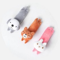 새끼고양이 이갈이 유치 입질 반려동물 무는버릇 장난감 무소음 치발기 인형, 토끼