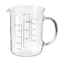 유리계량컵 비커 이케아 바르다겐 내열 계량컵 5종, 이데알리스크