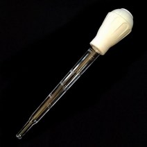 4 가지 색상 30ml 수족관 청소 도구 피펫 물고기 사이펀 펌프 물 교환기 액세서리 기능, White_29cm