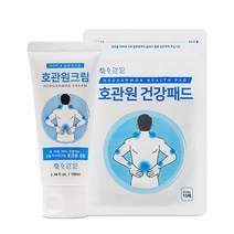 호관원 바르는 근육통 온열 크림 100ml + 건강패드 15매, 단품