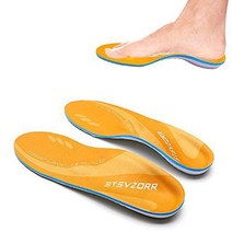 족저근막염 깔창 패드 쿠션 실리콘 아치 지원 삽입 안창 족저 근막염 정형 외과 평발 교정 발 뒤꿈치 통증 완화 부츠 보조기, 금, 여자-우리-7-240mm