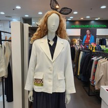 베네통 패치린넨재킷(BAJK52231IV)