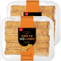 [무료배송]삼립 오븐에 구운 108겹 스틱파이 330g 2팩, 2개