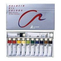 Holbein 홀베인 유화물감 A세트 12색
