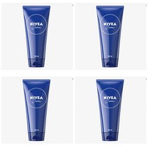 NIVEA 니베아 파란통 크림 독일 Cream in tube 100mL 4개