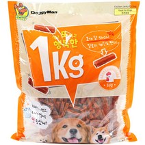 도기맨 1키로 져키 치킨, 닭고기맛, 500g, 1개