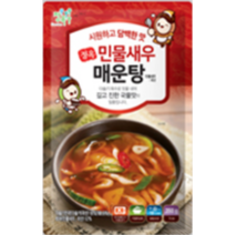 정옥 국내산 다슬기로 우린 시원하고 얼큰한 민물새우매운탕, 350g, 14개