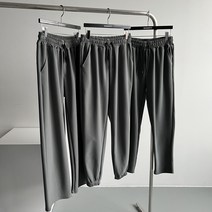 (1+1)와이드 조거 일자 파워스판 팬츠 시리즈 슬랙스 편안한 스판 밴딩 바지 봄 여름 가을 겨울 사계절 조거팬츠 일자바지 와이드팬츠 옷 코디