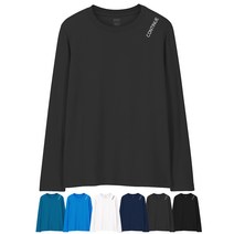 이그잼플 빅사이즈 L~4XL 남자 기능성 아이스 쿨 티셔츠 긴팔티 컨티뉴 남성 긴소매
