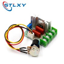 온도 조절기 전압 조정기 ac 220v 2000w scr 속도 전자 모듈 디밍 조광기 모터 컨트롤러, 1-2000w