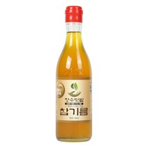 장수텃밭 통참깨100% 옛날 참기름 350ml 1병, 1개