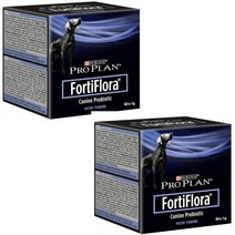 퓨리나 포티플로라 강아지 유산균 프로바이오틱스 (30개 x 2팩) Purina ProPlan Forti Flora Dog, 기본, 기본
