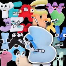 알파벳로어 인형 영단어놀이 유치원선물 26가지 영어완구 잉글리쉬인형 ALPHABET 영어놀이 레인보우프렌즈, B인형