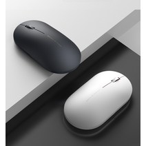샤오미 무선 마우스2 무소음 저소음 노트북 휴대용 2세대, 화이트