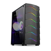 ANIX 웨이브 몬스터 RGB LED Strip 미들타워 케이스, 1개, 선택하세요
