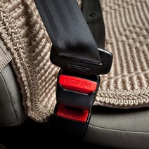 [PM] 차량용 안전벨트 높이조절 클립 4P세트 벨크 연장 고정, 블랙2P+그레이2P