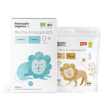 loewenzah Bio Pre Milk Oats Pure Porridge 뢰벤짠 바이오 프레 밀크 500g 오트밀 퓨어 포리지 150g