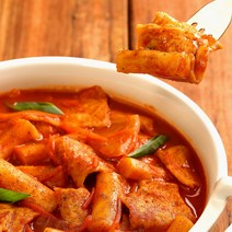 일백집 떡볶이 밀키트 매운 매콤 간식 즉석 국물 음식 캠핑 냉동 식품 떡볶기, 03_일백집 마라 떡볶이, 01_기본맛