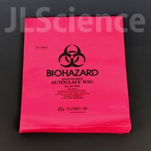 [JLS] Benchtop Biohazard Bags (탁상용 멸균 비닐백_국산)