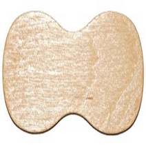 Perfect Stix 60mm Birchwood Plain Taster Ice Cream Paddle Spoon 2-3/8” Length (Pack of 100), 1