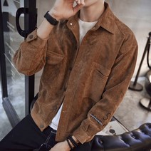 RW4B424A 남성 캐쥬얼 골덴 가을점퍼 라이더 가죽 자켓