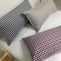 침대쿠션 롱쿠션 독서 등받이 대형 솜포함, 헤드쿠션, 네모블루