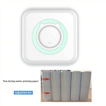 프린터 악세사리 잘못된 질문 프린터 포켓 미니 학생 사진 데이터 노트, 03 blue Gummed paper