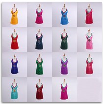 봉봉러브 색동 한복앞치마 원형자수 명절선물 외국인선물(174), 진회색