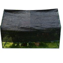 미니 비닐하우스 180x90x90cm 온실 집 야외 꽃 식물 집 원예 겨울 대피소 캐노피 방수 정원 온실, 271x88x91cm