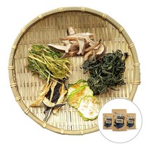 산채비빔밥 건나물 5종 모듬 30g x 3팩 (곤드레 호박 가지 표고 시래기), 단품