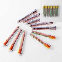 6색 볼펜 10P 볼펜제작 색볼펜 사무용품전문점 예쁜볼펜 볼펜세트 볼펜종류 고급펜 볼펜리필심 문구사무용품