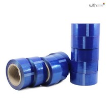 위드원 산업용보호테이프 청랩 컷팅 45mm 44롤 1박스, 1box