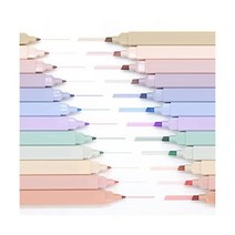 Sonuimy Aesthetic 하이라이터 모듬 파스텔 색상 드라이 펜 (12가지 색상)