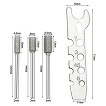 체인톱 연삭기 소형 전기톱 전기 톱 샤프닝 키트 그라인더 연마 어태치먼트 세트 체인 도구 샤프너, 한개옵션0