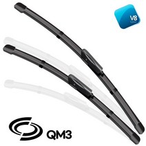 르노 삼성 QM3 플랫 와이퍼 전면세트 전방 후면 후방 뉴 2614 캡처 V8MAX, QM3 [A] (J87:13~16년06월) 전면세트