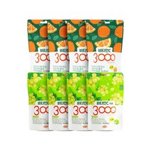 한미 비타민C 3000 구미젤리 오렌지맛 4팩 + 구미젤리 샤인머스캣맛 4팩 간편하게 한입에 쏙! 비타민C 3000 구미젤리, 1개