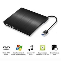 블루레이ODD USB 3.0 외부 dvd cd 라이터 버너 리더 플레이어 xpwin7mac os 8.6 용 22