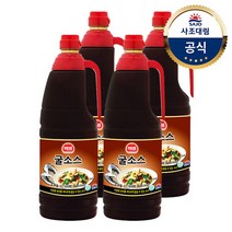 [사조대림] 해표 소스레시피 굴소스2KG x4개, 상세 설명 참조