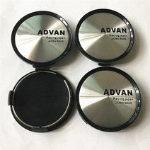 휠캡 4pcs 74mm ADVAN RACING 자동차 휠 센터 허브 엠블럼 배지 캡 커버 스타일링 액세서리, 02 B